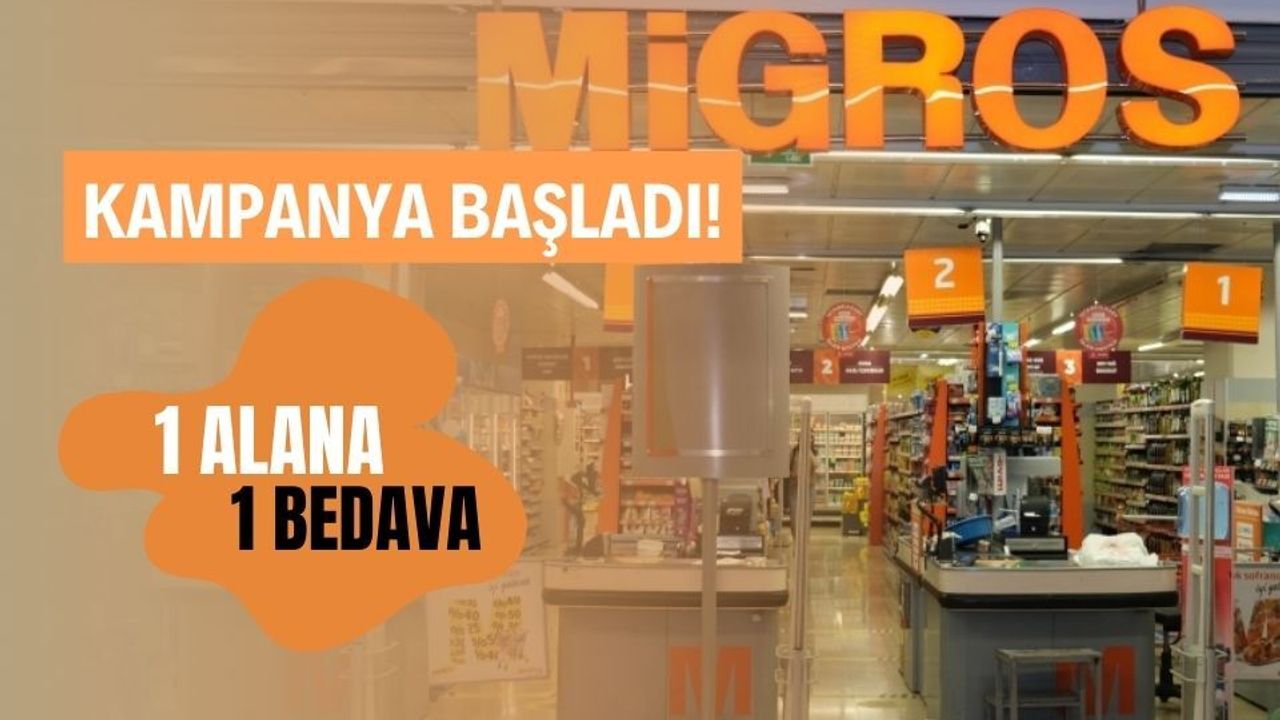 Migros’ta “Halk Günü”: Taze Meyve ve Sebzede Etiketler Yarıya Düştü!